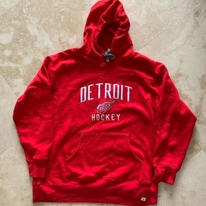 Detroit Red Wings Comfy Hoodie New NHL Sweater